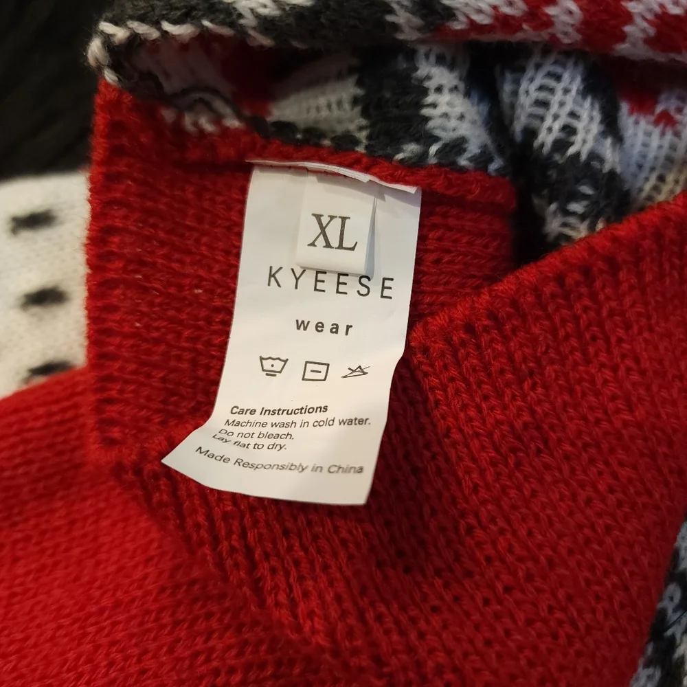 🌟HOST PICK🌟 NEW Holiday Reindeer Pet Sweater Hoodie Size XL
